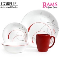 Langkawi original Corelle 16 Pcs Livingware Vitrelle Glass Dinner Set / Dinnerware Set - Splendor