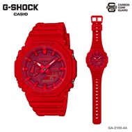 นาฬิกา Casio G-SHOCK Carbon Core Guard นาฬิกาข้อมือผู้ชาย สายเรซิ่น รุ่น GA-2100 GA-2100-1A GA-2100-4 GA-2100-4A