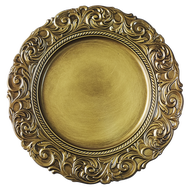 Acrylic Charger Plates 13" Wedding Round Plastic Charger PlatesDecorative Dinner Plates For Table Se