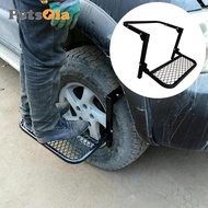 [PETSOLA] Tire Step Fits Any Tire From 10.63 Inches to 14.96 Inches Universal Folding Flat Tire Step