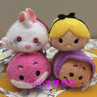 小小牛瑪奇朵~日本東京迪士尼TSUM TSUM S號玩偶愛莉絲系列白兔先生蛤蜊媽媽愛麗絲柴郡貓恕不拆售