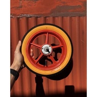 Hot 12 Star Bicycle Rims with Live Tires (Air Tires) Plus Bicycle Tools Ba-34