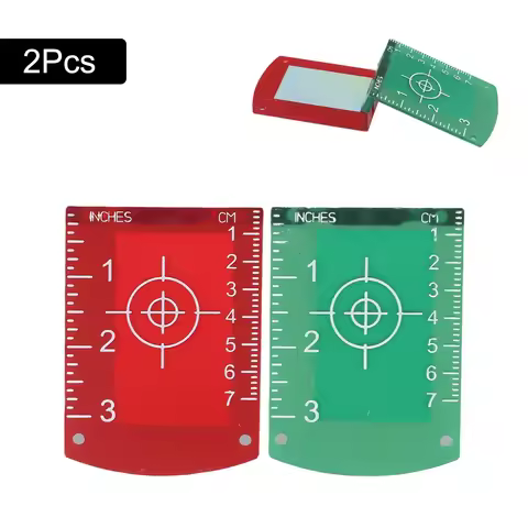 2pcs 10cmx7cm Inch Cm Target Plate Target Card Plate Reflective Magnetic Plate Target Plastic For Gr