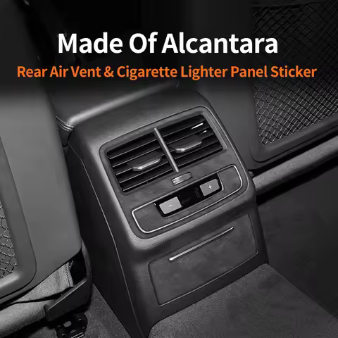 For Audi A4l A4 S4 A5 S5 Q5l Q5 Q7 Armrest Box Rear Seat Air Conditioning Outlet Decorative Frame Tr