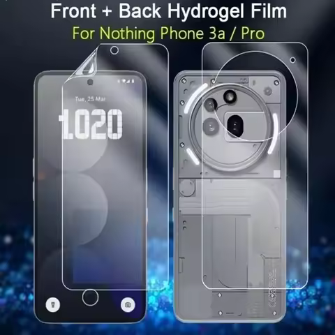 2PCS 2025 Matte Hydrogel Film for Nothing Phone 3 3a 1 2 2A Plus Pro Screen Protector Soft Protector