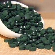 Yunnan food grade spirulina 500/1000/2500 tablets sea green algae protein shot 2 pi云南食级螺旋藻500/1000/2