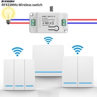 Wireless Switch RF 433mhz Smart Switch Wall Switch Remote Control Switch