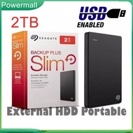 Seagate One Touch 1TB 2TB 4TB 5TB External Hard Drive Password Protection Auto Backup HDD USB 3.0 ha