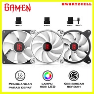 GAMEN Gaming Fan Case RGB PC GCF100 / GCF200 / GCF300 Original with RGB LED
