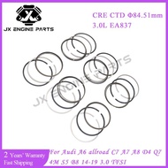EA837 CRE CTD Engine Piston Ring Set For Audi 3.0 A6 allroad C7 A7 A8 D4 Q7 4M S5 B8 14-19 3.0 TFSI 