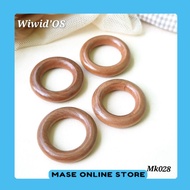 MST (6 pcs) 3 CM WOODENRing MK028 MASESTORE