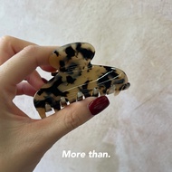 Kẹp Tóc Acetate Nhiều Màu Retro Pháp Kẹp Cá Mập Trung Bình Đa Năng Thanh Lịch Kẹp Tóc Thời Trang Phụ