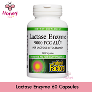 Natural Factors Lactase Enzyme 9000 FCC ALU 60 Capsules