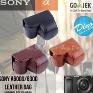 Sony A6000 / A6300 LEATHER BAG / CASE / Mirror Camera BAG |A.s 0602