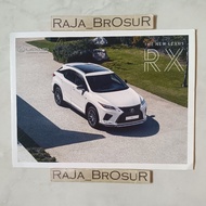 Poster brochure catalog leaflet Lexus RX300 Luxury 4x2 A/T RX300 F Sport 4x2 A/T 2023