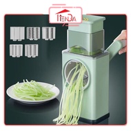 Multi-Purpose Vegetable Sharpener Cutter Household Kitchen Utensil and Tools Food Peeler & Slicer Ti