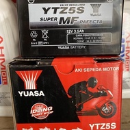 Aki motor beat fi karbu vario 110 scoopy spacy Yuasa YTZ5S ORIGINAL