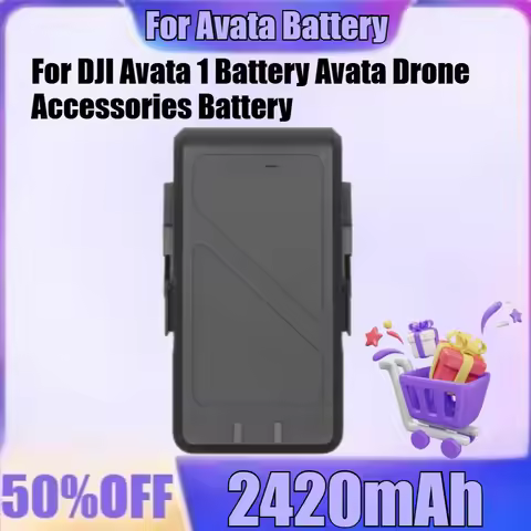 For DJI AVATA 1 for DJI Avata 1 Battery Avata Drone Accessories Battery New High Quality 2420mAh Bat