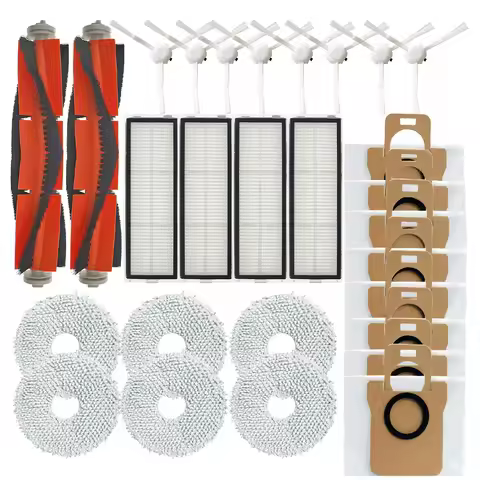 Accessories For Xiaomi X10+, X10 Plus, B101GL Robot Vacuum Cleaner, HEPA Filter, Mop Pad, Main Brush