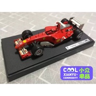 F1 Ferrari Car Model 1/18 F2004 Schumahe Champion, Boxes Are All in, Product Real Shot