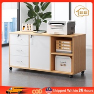 LI|Office File Cabinet with Wheels Drawers with Locks Office Storage Cabinet Pejabat Pedestal Office Mobile Kabinet 文件柜