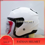 HELM KYT KYOTO R SOLID 100% ORIGINAL KYT FATHAN HELMET