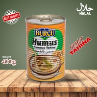 Hummus with Tahina 400g Burcu Popular Dip for Salad and Sandwiches