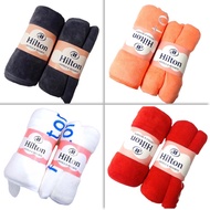 Hilton Premium Towel - Exceptional Water-Absorbent Towel in Two Sizes (70x140cm & 100x150cm), Soft a