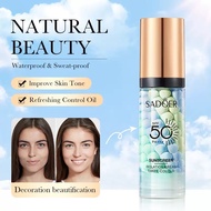 SADOER tricolor isolation and face repair cream concealer isolation cream