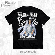Rob LUCCI ONE PIECE OP0061 Japanese ANIME Clothes | Anime T-Shirt | Anime T-Shirt | Cotton Combed 30s Unisex