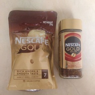 Nescafe gold decaf rich and smooth pure soluble coffee 100 gram gold refill 170