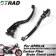 For APRILIA RSV4-R/RR/RF/RSV4 FACTORY/1100 2009-2025 2 Part Carbon Fiber Handle Left Right Racing Br