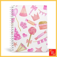 Spiral Notebook/Double Ring Notebook-(A4/A5 | Line/Blank | 80gsm)-Birthday 2|ROYCE PUBLISHING