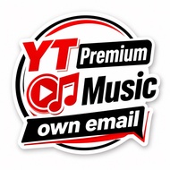YT premium stickers label cover