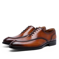 DESAI Business Dress shoes leather Elegant Gentleman Shoes Simple British Style Wedding Shoes DS8917