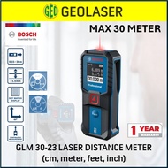 BOSCH GLM 30-23 PROFESSIONAL 30M LASER MEASURE / DISTANCE METER / MEASURING METER (GLM30-23) 0601072