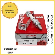 YAMAHA NGK CR7HSA SPARK PLUG EGO S FI AVANTIZ SOLARIZ LAGENDA SRL115 FI EGO GEAR ALL NEW STOCK PLUG 