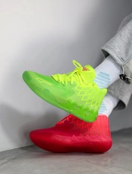 2024 New Original lamelo ball shoes MB1 Rick and Morty Mid-top actual combat shock-absorbing basketb