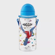 英國【Hugger】兒童水壺 550ml 酷比龍 (吸管水壺 附可拆式背帶)