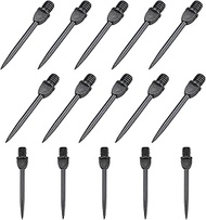 Fyihoxi Pack of 15 Darts Metal Tip, 37 mm Steel Dart Tips, Steel Dart Tips, Keypoint Special, 2BA Th