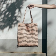 【錦源興】珍珠奶茶提袋 l 托特包 購物袋 帆布袋 大容量 A4 印花