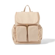 Signature Backpack - Beige Nylon