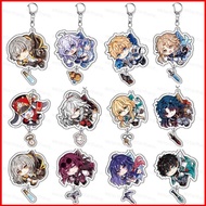 Honkai Impact 3 Elysia Game Anime Peripheral Acrylic Keychain Student Backpack Pendant Bag Hangings