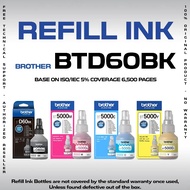 Brother BTD60BK BT5000 Genuine Refill Ink For DCP-T220 DCP-T420W DCP-T520DW DCP-T720DW MFC-T920DW