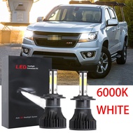 หลอดไฟหน้ารถยนต์ LED 12-32V 6000K สีขาว สําหรับ Chevrolet Colorado 2015 to 2020 1 คู่ plug and play