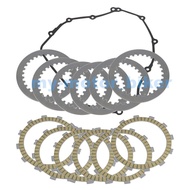 Clutch Friction Steel Plates Gasket For Yamaha Tenere 700 XTZ700 2021 2022-2024 5TG-16321-00 5VY-163