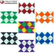 AFALLFOR Magic Snake Cube, Folding Detachable 24 Speed Magic Snake Ruler, Cube Puzzle Transformable 