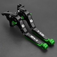 Motorcycle h2 h2r Accessories For Kawasaki H2 H2R 2015 2016 Parts Adjustable Folding Extendable Brak