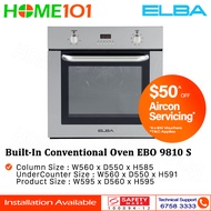 Elba Built-In Conventional Oven 53L EBO 9810 S