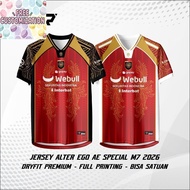 Latest AE Alter Ego 2026 M7 Jersey T-Shirt Full Printing Free Custom Name And Back Number